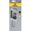 Topex Rinkinys šešiabriauniai raktai tipo L 1,5-10mm 9 vnt. (35D956)