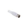 Lizdas Cabletech ilgas baltas TV antenos lizdas kabeliui