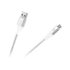 REBEL USB - micro USB kabelis 0.5m Baltas
