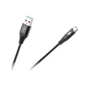 REBEL USB - USB-C kabelis 0.5m Juodas
