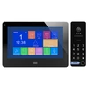 Orno Rinkinys Vaizdo domofono komplektas, spalvotas be ragelio, 7 colių LCD, jutiklinis ekranas, OSD meniu, atmintis, SD kortelės lizdas, DVR, vartų valdymas, su šifravimo įrenginiu ir RFID, juodas, TAURI MEMO