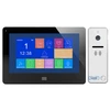 Orno Rinkinys Vaizdo domofono komplektas, spalvotas be ragelio, 7 colių LCD jutiklinis ekranas, OSD meniu, atmintis, SD kortelės lizdas, DVR, vartų valdymas, juodas, FELIS MEMO