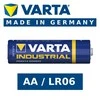 1x 1 x R-06 LR6 AA 1,5 V šarminė baterija Varta Industrial 4006