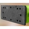 Verto Šlifuoklis 150 W orbitinis šlifuoklis, 90 x 187 mm pagrindas