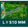 Elektrinės gyvatvorių žirklės Verto, 600W, 450mm