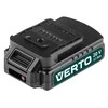 Verto Akumuliatorinis gręžtuvas 2 x 20V, Li-Ion / 1,5Ah, dėklas