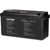 Vipow Akumuliatorius LiFePO4 100Ah 25,6 V akumuliatorius su BMS