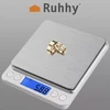 Virtuvinės svarstyklės Juvelyrinės svarstyklės 500x0,01g Ruhhy