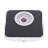 Virtuvinės svarstyklės Adler | Mechaninės vonios svarstyklės | AD 8178 | Didžiausias svoris (keliamoji galia) 120 kg | Tikslumas 1000 g | Juodas