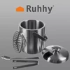 Ruhhy Ledo kibiras - žnyplės + šaukštas ruhha 21159