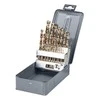 Grąžtas HSS-Co 1-10 mm 19gb Proline metalo grąžtų rinkinys