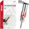 Automobilio antenos jungties kištukas, kampinis DIN amio-03970