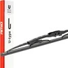 Automobilio valytuvo šluotelė, metalinis karkasas, U tipo, universali, 17 colių 425 mm 43 cm amio-04007