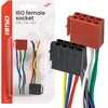 ISO CCA 5A 12V moteriška jungtis, AMIO-04444