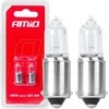 Halogeninės lemputės H6W 12V 6W BAX9S 2vnt. blisterinėje pakuotėje amio-03355