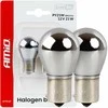 Halogeninės lemputės py21w 12v 21w bau15s lumitec chromo oranžinės spalvos 2 vnt. amio-04629