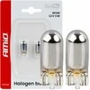 Halogeninės lemputės WY5W 12V5W „lumitec“ chromuotos, 2 vnt. amio-04628