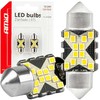 LED CANBUS lemputės Festoon C5W 12SMD 2016 31mm Baltas 12V 24V AMIO-04235