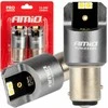 LED lemputės „Canbus Pro“ serijos „Bay15d P21/5W“ 4x3030 SMD baltos 12 V 24 V „amio-03585“