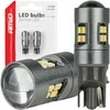 LED lemputės Canbus T10 W5W 16SMD 2016 baltos 12V 24V amio-04234