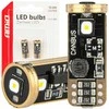 LED lemputės Canbus T10 W5W 3SMD 3838 baltos 12V 24V amio-04246