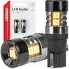 LED lemputės Canbus T10 W5W 9 SMD 3030 baltos 12V 24V amio-04241