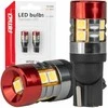 LED lemputės Canbus T10 W5W 9 SMD 3030 baltos 12V 24V amio-04242