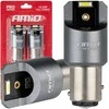 LED lemputės „Full Canbus Pro Bay 15d P21/5W“ 2x1860 SMD baltos 12 V 24 V amio-03595