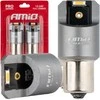 LED lemputės „Full Canbus Pro py21w“ 2x1860 SMD oranžinės 12v 24v amio-03594