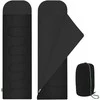A spring-summer envelope-style sleeping bag Spokey COZY PLUS