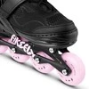 Spokey FIREFLY Łyżworol 35-38 BK/PK