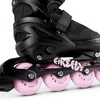 Spokey FIREFLY Łyżworol 39-42 BK/PK