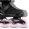 Spokey FIREFLY Łyżworol 39-42 BK/PK