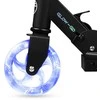Paspirtukas Spokey Glow-Go, juoda