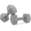 Šešiakampių hantelių rinkinys 2x3 kg Spokey MONSTER
