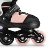 Riedučiai Spokey Trixie 944680, juodi/rožiniai, 39-42