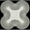 Eurofirany CHO/SISI/5/NATU 35X35/X4 KPL