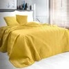 Eurofirany Aksominis dekoratyvinis lovos užtiesalas 220x240 cm, dvipusis dygsniuotas užtiesalas, vasarinė antklodė, minkštas poliesterio lovos užtiesalas, miegamojo tekstilė Lovatiesė