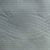 Eurofirany Aksominis geometrinis užtiesalas dvigulėms lovoms, 220x240 cm, dekoratyvinė lovatiesė, sidabrinio rašto lovos uždangalas, minkštas pledas Lovatiesė