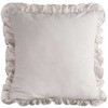 Eurofirany CHP/FRILL/Smėlio spalvos 45X45 Smėlio spalvos/Medvilnė