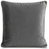 Dekoratyvinės pagalvėlės užvalkalas Eurofirany PREMIUM MELIA 60x60 cm, spalva: plieno