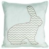 Eurofirany CHP / SPRING / MINT / 1 45X45 MINT + BEIGE VELVET