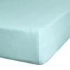 Eurofirany DESIGN 91 Medvilninė paklodė su guma JERSEY, 140X200+30CM, 125 g/m2 , spalva: mėtų