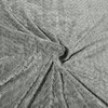 Eurofirany DESIGN 91 CINDY Minkštas ir švelnus pledas su įspaustu raštu, 170X210 cm, spalva: plieno