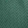 Eurofirany DESIGN 91 CINDY3 Minkštas ir švelnus pledas 200X220 cm, spalva: tamsiai žalia