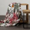 Eurofirany D91/K/PARROT 150X200 ŽALIA+ROŽINĖ