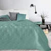 Eurofirany DESIGN 91 ALARA / 1 Lovatiesė su geometriniu raštu, įspaustu karšto spaudimo technika (hot press), 170X210 cm, spalva: turkio
