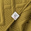 Eurofirany D91/N/ALARA/2/MU DESIGN 91 Geometrinio rašto lovatiesė, pagaminta karšto spaudimo technika (hot press), 220X240 cm, spalva: garstyčių