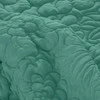 Eurofirany DESIGN 91 N/ALARA/4/TU Lovatiesė dekoruota karšto spaudimo technika (hot press) įspaustu gėlių raštu, 230X260 cm, spalva: turkio