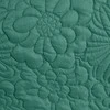 Eurofirany DESIGN 91 N/ALARA/4/TU Lovatiesė dekoruota karšto spaudimo technika (hot press) įspaustu gėlių raštu, 230X260 cm, spalva: turkio